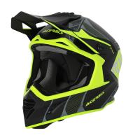 Acerbis Шлем кроссовый X-Track 22-06 Black/Fluo-Yellow в Оренбурге