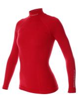 Brubeck Футболка женская дл.рукав Wool Merino 78% Малина в Оренбурге