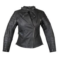 Rush Мотокуртка женская Sandora кожа Черный в Оренбурге