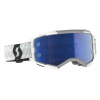 Scott Очки кроссовые Fury white blue chrome works в Оренбурге