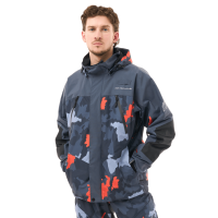 Dragonfly Мембранная куртка Quad 2.0 Man 2025 Grey - Orange Camo в Оренбурге