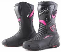 Moteq Спортивные мотоботы Rozella, Черный/Розовый в Оренбурге