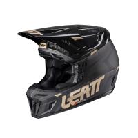 Leatt Шлем кроссовый Moto 9.5 Carbon Kit V26 Black в Оренбурге