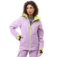 Dragonfly Куртка горнолыжная утепленная Gravity Woman 2025 Purple-Lime в Оренбурге