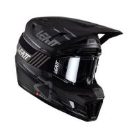 Leatt Мотошлем кроссовый Moto 9.5 Carbon Helmet Kit V26 Black в Оренбурге