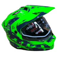 AiM Шлем детский JK802Y Green/Blue в Оренбурге