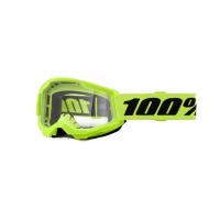 100% Очки подростковые Strata 2 Junior Neon Yellow / Clear в Оренбурге