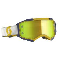 Scott Очки кроссовые Fury yellow/blue yellow chrome works в Оренбурге