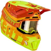Leatt Шлем кроссовый Kit Moto 7.5 V23 Citrus в Оренбурге