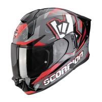 Scorpion Exo Мотошлем Exo-530 Air Rok Серый/Черный/Красный в Оренбурге