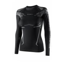 Brubeck Футболка женская c длин. рукавом Dry Черный/Графит в Оренбурге