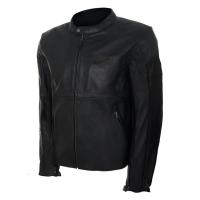 MCP Мотокуртка мужская кожаная классическая Markhore черный в Оренбурге