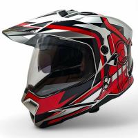 AIM Шлем кросс/эндуро JK802S Red/Grey/Black в Оренбурге