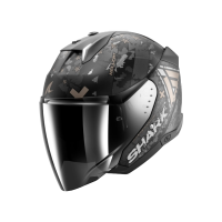 Shark Шлем Skwal I3 Jet Hellcat Mat Black/Chrome/Anthracite в Оренбурге