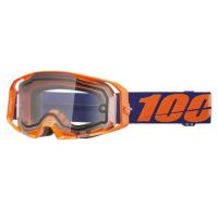 100% Очки Armatic Enduro Moto Neon Orange / Clear в Оренбурге