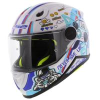 LS2 Мотошлем FF812 Kid Next Level White в Оренбурге
