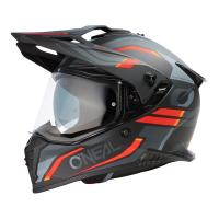 Oneal Шлем кроссовый со стеклом A-SRS Spike красный/черный в Оренбурге
