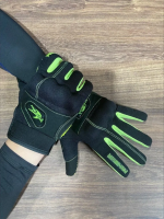 MotoLike перчатки текстильные Probiker черно-зеленые в Оренбурге