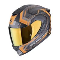 Scorpion Exo Мотошлем Exo-1400 Evo II Linart Черный Матовый/Оранжевый/Серый в Оренбурге