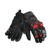 Scout Мотоперчатки кожаные Volcano Черный/Белый/Красный в Оренбурге