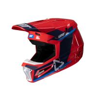 Leatt Шлем кроссовый детский Helmet Kit Moto 3.5 Jr V25 Royal в Оренбурге