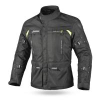 Dimox Мотокуртка текстиль Explorer Mens Touring Black/Yellow в Оренбурге