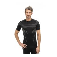 Brubeck Футболка мужская короткий рукав Dry черно-графитовый в Оренбурге