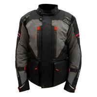 MCP Мотокуртка мужская Downhill черно-серо-красный в Оренбурге