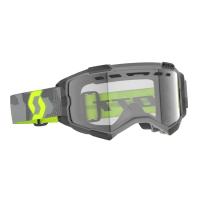 Scott Очки Fury Enduro light grey/neon yellow/clear в Оренбурге