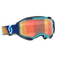 Scott Очки Fury royal blue/orange orange chrome works в Оренбурге