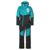 Scott Комбинезон зимний женский Back-X Dryo black/breeze blue  в Оренбурге