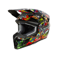 Oneal Шлем кроссовый детский 3Series Youth Crank V.24 красный/ зеленый в Оренбурге