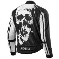 Moteq Мотокуртка текстильная сетка Rebel Черно-белая в Оренбурге