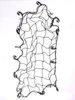STARKS Сетка багажная NET KVADRO (80/80) Чёрный в Оренбурге