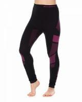 Brubeck Кальсоны женские Dry Черный/Амарант в Оренбурге