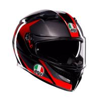 AGV Шлем K3 Striga Black/Grey/Red в Оренбурге