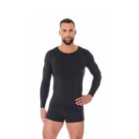 Brubeck Футболка мужская дл.рукав Comfort Wool Графит в Оренбурге