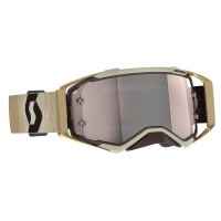 Scott Очки кроссовые Prospect beige/brown/silver chrome works в Оренбурге