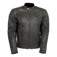 MCP Мотокуртка мужская кожаная Crispy коричневый в Оренбурге