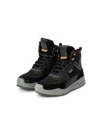 Scout Мотоботинки мужские Sneaker Черный/Коричневый в Оренбурге