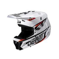 Leatt Шлем кроссовый детский Helmet Kit Moto 3.5 Jr V25 White в Оренбурге
