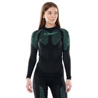 Dragonfly Термофутболка DF 3DThermo Green с длинным рукавом Woman в Оренбурге