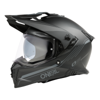 Oneal Шлем кроссовый со стеклом A-SRS Solid черный в Оренбурге