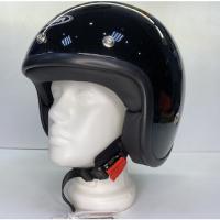 YAMAPA Шлем открытый YM-629 черный глянец в Оренбурге