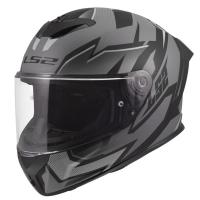 LS2 Мотошлем FF820 Rapid III Xtrem Black Grey в Оренбурге
