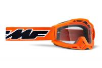 100% Маска кросс FMF Powerbomb Rocket Orange - прозрачная линза в Оренбурге