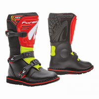Forma Ботинки кроссовые детские Rock Black/Red/Yellowfluo в Оренбурге