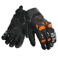 Scout Мотоперчатки кожаные Volcano Черный/Белый/Оранжевый в Оренбурге