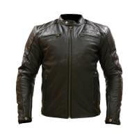 MCP Мотокуртка кожаная классическая Arizona Air Черная в Оренбурге