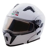 AiM Шлем JK906 снегоходный с эл. подогревом White в Оренбурге